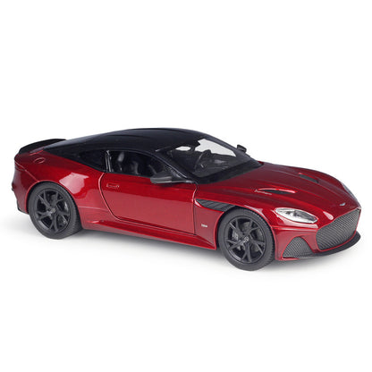 "Stunning Aston Martin DBS Sports Car Simulation Alloy Model 1:24 Scale: Intricately Detailed, Precision-Crafted Collectible for Car Enthusiasts and Luxury Automobile Lovers"