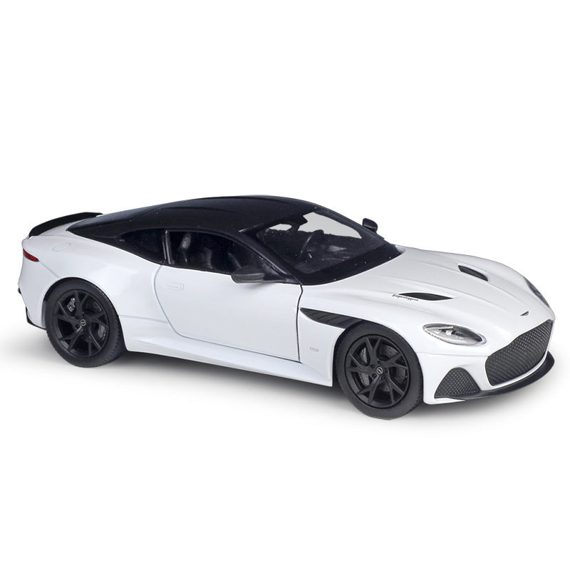 "Stunning Aston Martin DBS Sports Car Simulation Alloy Model 1:24 Scale: Intricately Detailed, Precision-Crafted Collectible for Car Enthusiasts and Luxury Automobile Lovers"