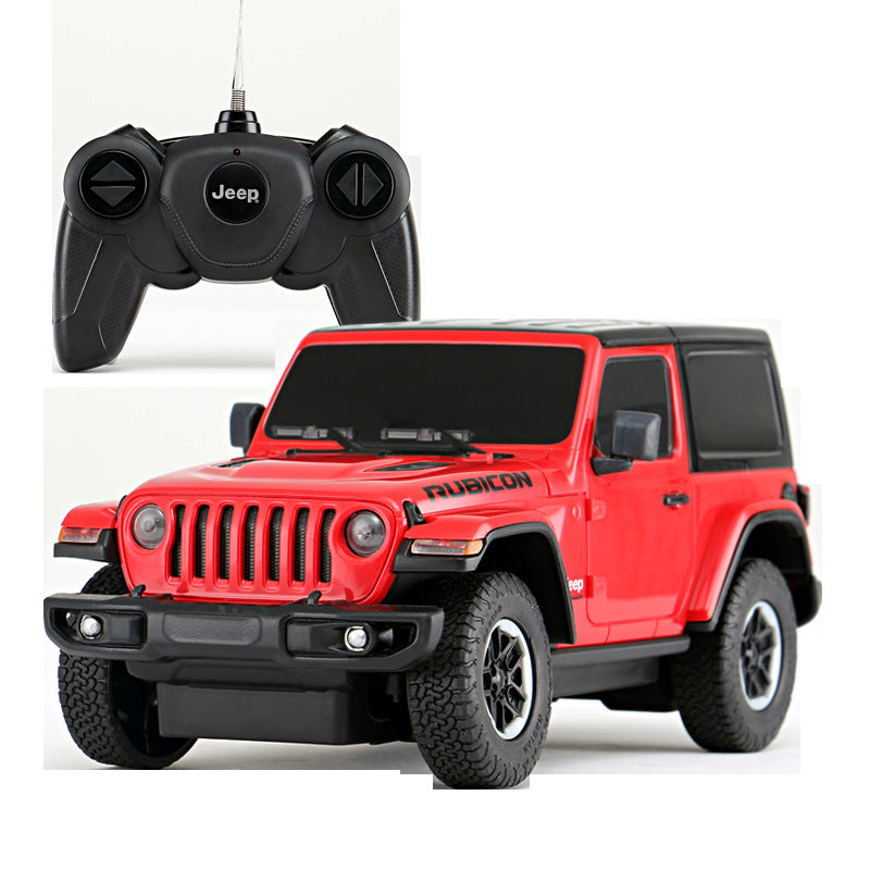 "Children's Remote Control Jeep Wrangler Rubicon 1:14 Scale RC Car – Radio Controlled Toy Vehicle for Boys and Kids, Fun Outdoor Play, Durable Off-Road Adventure Car for Kids and Adults, Perfect Gift for All Ages"