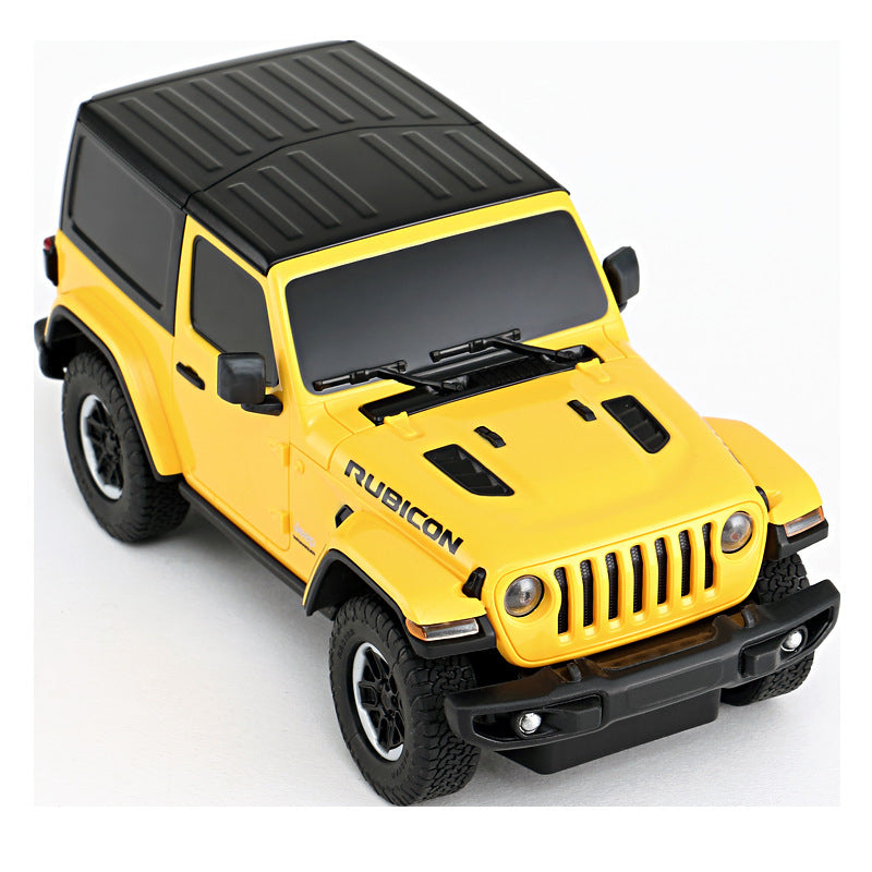 "Children's Remote Control Jeep Wrangler Rubicon 1:14 Scale RC Car – Radio Controlled Toy Vehicle for Boys and Kids, Fun Outdoor Play, Durable Off-Road Adventure Car for Kids and Adults, Perfect Gift for All Ages"