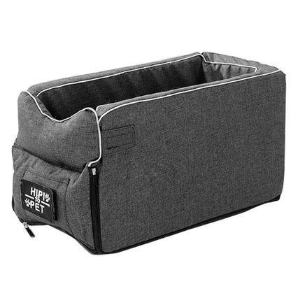 "Portable Dog and Cat Car Seat: The Perfect Travel Companion for Safety and Comfort – Protect Your Pets with This Stylish Travel Bed and Carrier for Hassle-Free Journeys and Adventures!"