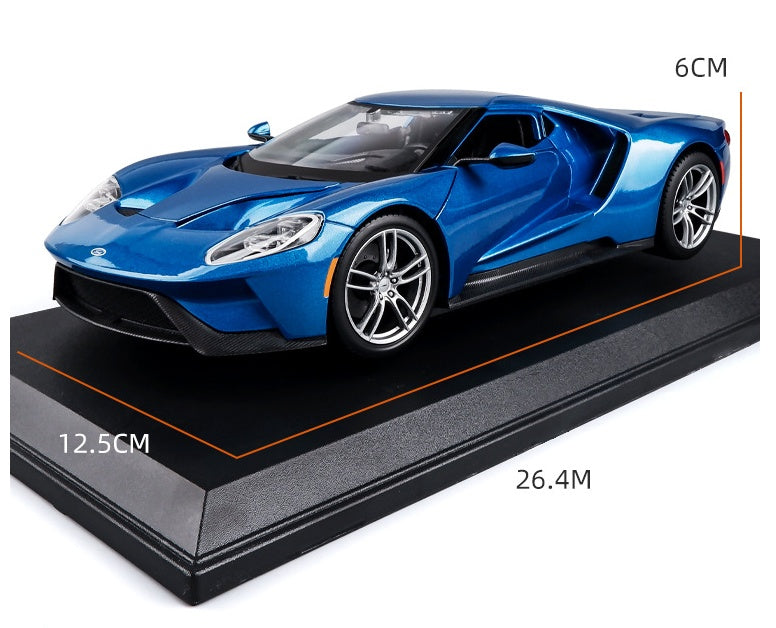 "1:18 Scale Sports Car Model - Simulation Alloy Children's Toy Car with Force Control, Realistic Design, Durable Build, Perfect for Collectors and Young Enthusiasts"