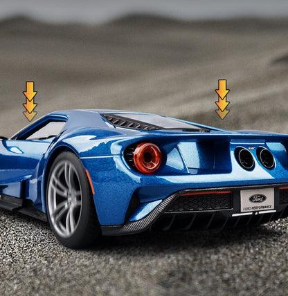 "1:18 Scale Sports Car Model - Simulation Alloy Children's Toy Car with Force Control, Realistic Design, Durable Build, Perfect for Collectors and Young Enthusiasts"