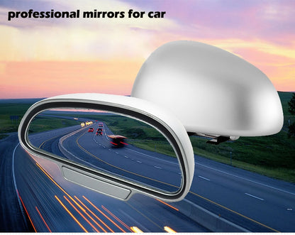 "Universal Adjustable Blind Spot Mirrors: Enhance Your Driving Safety with High Definition Glass and Wide Angle Design for Optimal Side Visibility, Perfect for Auxiliary Parking and Reducing Dangerous Blind Spots"