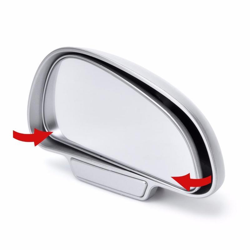 "Universal Adjustable Blind Spot Mirrors: Enhance Your Driving Safety with High Definition Glass and Wide Angle Design for Optimal Side Visibility, Perfect for Auxiliary Parking and Reducing Dangerous Blind Spots"