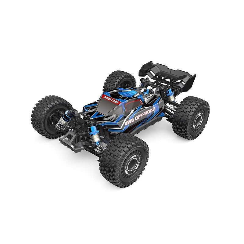 "High-Speed Four-Wheel Drive Brushless RC Bigfoot Model - 70km/h Off-Road Drift Racing Car, 2.4GHz 4WD Remote Control Truck, Ultimate Outdoor Adventure Toy for Speed Enthusiasts and Off-Road Thrills"