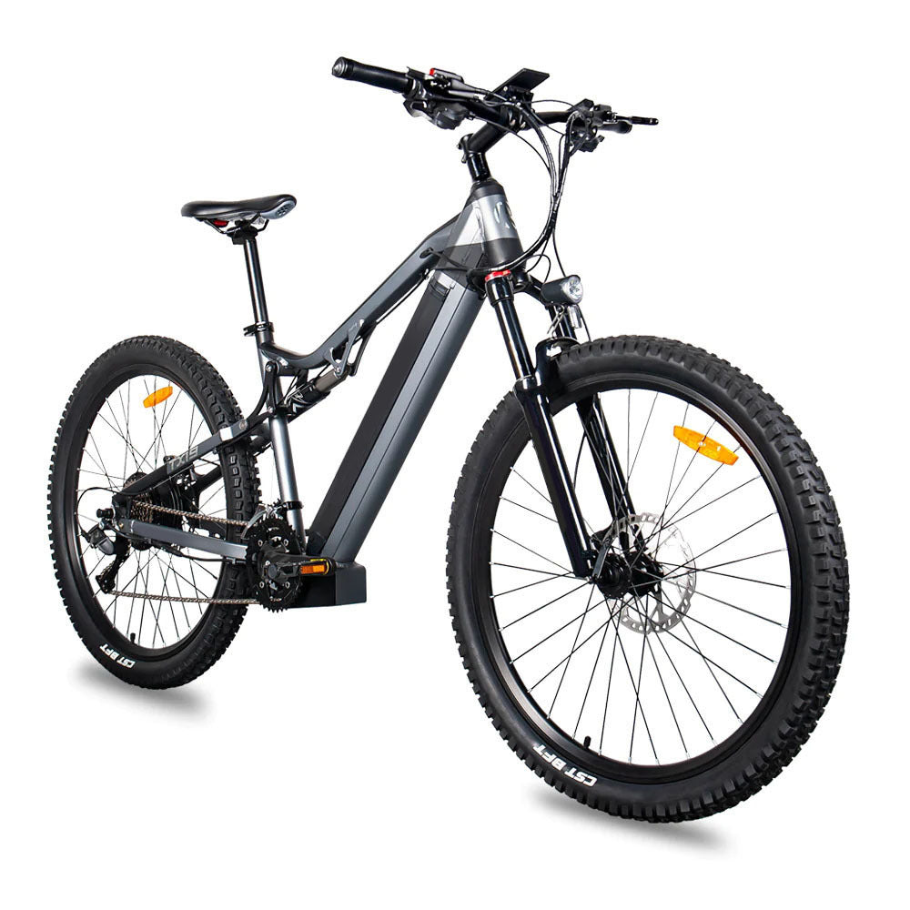 "500W Electric Ebike - 27.5 Inch Electric Mountain Bicycle with 48V 27-Speed Gear System and Powerful Bafang Motor for Optimal Performance and Trail Riding Experience"