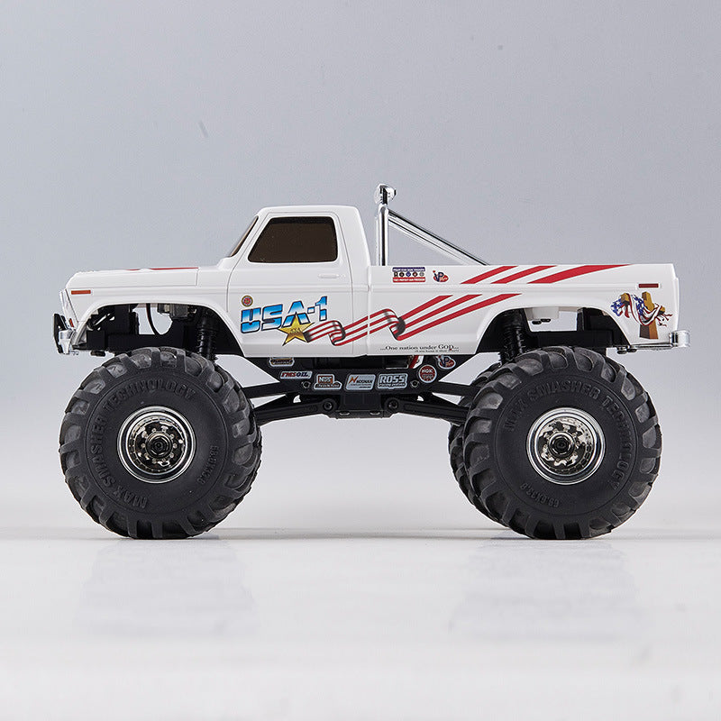 "FMS Crusher V2 1/24 FCX24 Electric RC Off-Road Climbing Vehicle - Realistic Simulation Model, Remote Control Toy Car for Kids, Ultimate Gift for Adventure and Exploration"