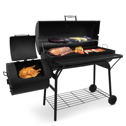 "Outdoor American Charcoal Barbecue Grill for Courtyard – Premium Household BBQ, Durable Design, Perfect for Grilling and Outdoor Cooking, Ideal for Family Gatherings and Backyard Parties"