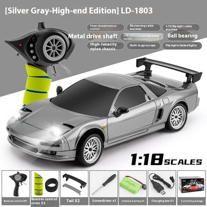 "2.4G NSX Drift Remote Control Car with Turn-Over Light – High-Speed, All-Terrain RC Toy for Kids and Adults, Perfect for Drift Racing, Stunt Performance, and Ultimate Remote-Control Fun!"