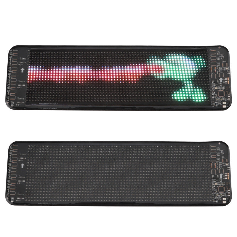 "Programmable Car LED Sign - Ultra-Thin Full-Colour Advertising Screen for Cars | Custom Text, Pattern, and Animation Display | Ideal for car or events"