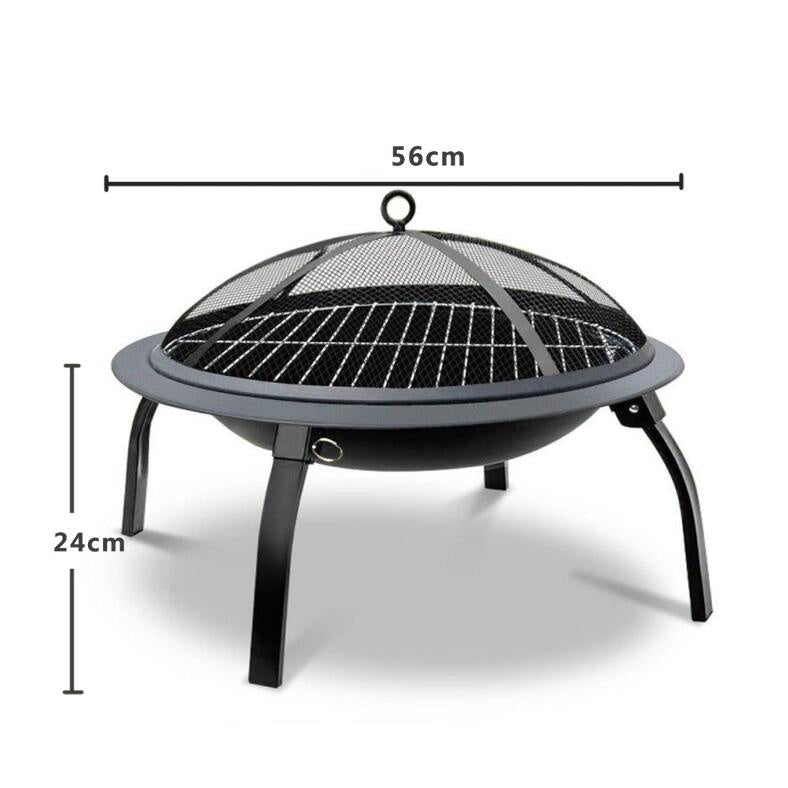 "Portable Folding BBQ Grill & Camp Stove - Versatile Charcoal Heating Brazier for Outdoor Cooking, Indoor Roasting, and Barbecue, Compact, Durable, and Easy to Use for Home, Camping, and Outdoor Adventures"