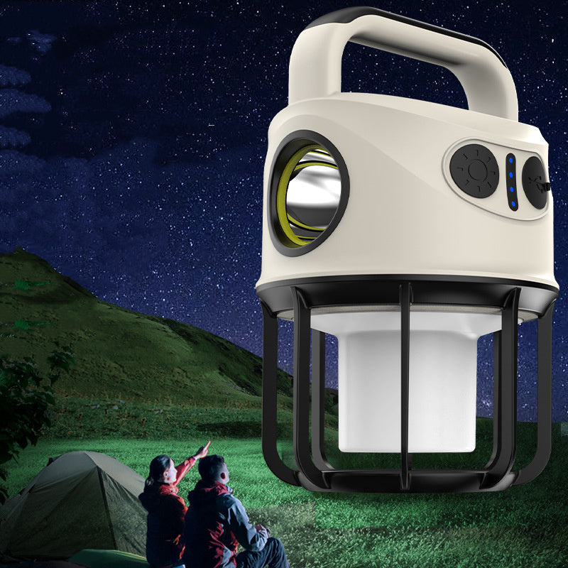 "Versatile LED Outdoor Tent Lamp – Multifunctional, Personalized Lighting Solution with 6 Adjustable Gears, Durable ABS Material, Perfect for Camping, Hiking, and Outdoor Adventures"