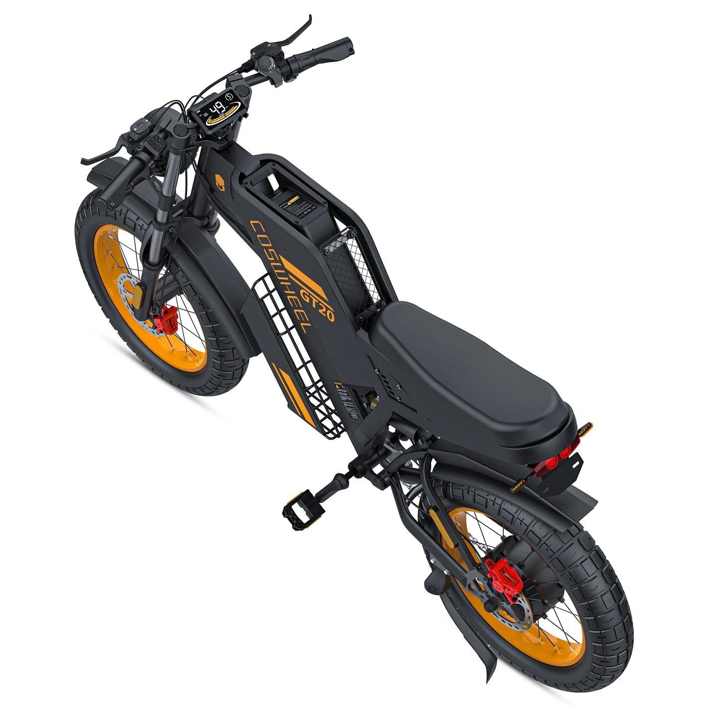 "Powerful 2000W Electric Motor Mountain Bike with 20-Inch Fat Tires, 48V 25AH Removable Battery, and Off-Road Capabilities - High-Performance Electric Dirt Bike Motorcycle for Ultimate Outdoor Adventures"