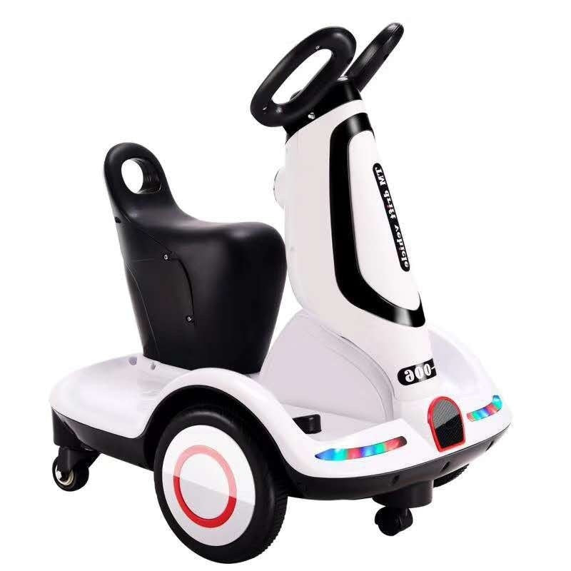 "Children's Electric Transfer Car with Remote Control - Sit-in Dual-Drive Balance Motorcycle, Drifting, Rotating Four-Wheeler with Charging Feature - Perfect Remote-Controlled Ride for Kids"