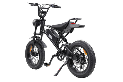 "V2 E-bike 1000W Motor, 48V 15Ah Battery, 20-Inch Fat Tires, 45-50KM Max Speed, Shimano 7-Speed, Dual Suspension, LCD Display, 40-120KM Range - Powerful and Versatile Electric Bike for Urban and Off-Road Adventures"