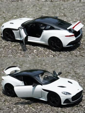 "Stunning Aston Martin DBS Sports Car Simulation Alloy Model 1:24 Scale: Intricately Detailed, Precision-Crafted Collectible for Car Enthusiasts and Luxury Automobile Lovers"