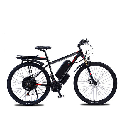 "High-Performance 29" X17 Long Battery Endurance Mountain Bike with 21-Speed Gear System, Durable Aluminum Alloy Frame, and Stylish White, Gray, Black Color Options for Ultimate Trail Adventures"