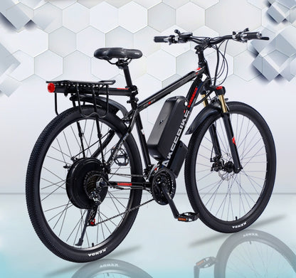 "High-Performance 29" X17 Long Battery Endurance Mountain Bike with 21-Speed Gear System, Durable Aluminum Alloy Frame, and Stylish White, Gray, Black Color Options for Ultimate Trail Adventures"