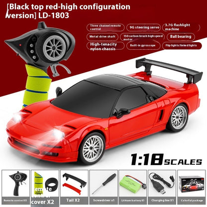 "2.4G NSX Drift Remote Control Car with Turn-Over Light – High-Speed, All-Terrain RC Toy for Kids and Adults, Perfect for Drift Racing, Stunt Performance, and Ultimate Remote-Control Fun!"