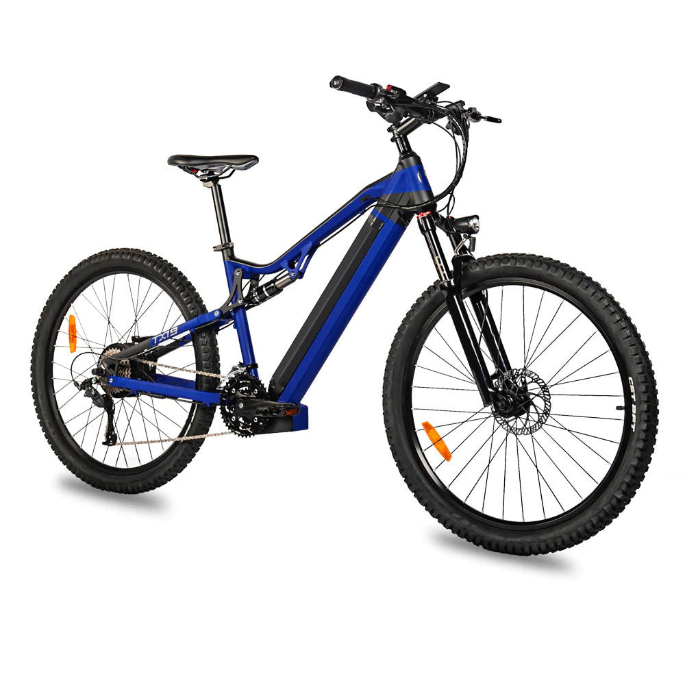 "500W Electric Ebike - 27.5 Inch Electric Mountain Bicycle with 48V 27-Speed Gear System and Powerful Bafang Motor for Optimal Performance and Trail Riding Experience"