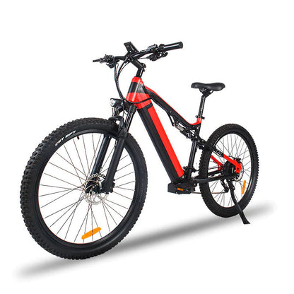 "500W Electric Ebike - 27.5 Inch Electric Mountain Bicycle with 48V 27-Speed Gear System and Powerful Bafang Motor for Optimal Performance and Trail Riding Experience"