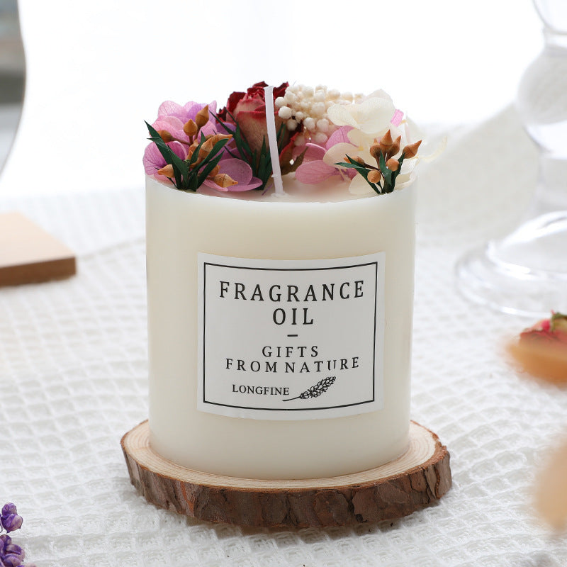 "Enchanting Dried Flower Decor: Elevate Your Space with Romantic Candles for an Inviting Atmosphere Perfect for Intimate Gatherings, Cozy Evenings, and Special Celebrations, Creating Lasting Memories in Every Glow."