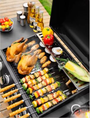 "Premium Home Courtyard Outdoor Gas Oven and Liquefied Gas Barbecue Grill – Versatile Cooking Solution for BBQ Lovers, Perfect for Backyard Gatherings, with Adjustable Heat Settings, Durable Construction, and Easy-to-Use Features"