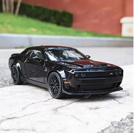 "High-Detail Alloy Sports Car Model Toy for Teenagers (7-14 Years) – Sleek Black, Red, and Gray Design, Durable Alloy Construction, Perfect for Display and Play, Comes in Color Box Packaging"