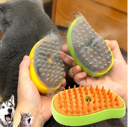 3 In 1 Pet Steam Brush Cat Dog Cleaning Steamy Spray Massage Beauty Comb Hair Removal Grooming Supplies Pets Accessories