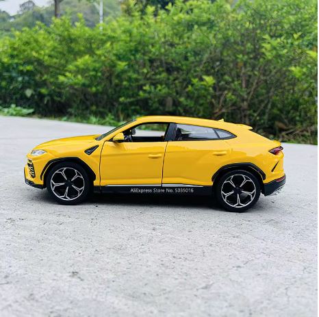 "Lamborghini Urus SUV & Huracan Coupe Sports Car Diecast Model Edition - Alloy Luxury Vehicle Collection for Sports Car Enthusiasts, Perfect Gift for Diecast Model Collectors and Luxury Toy Lovers"